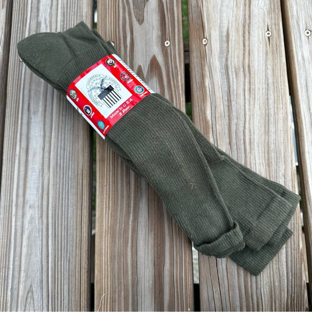 Men’s Military Over The Calve Socks XL Size 14-16